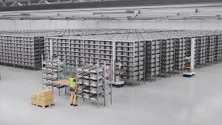 World’s most efficient warehouse automation solution for order picking and fulfillment  Brightpick [upl. by Gnihc708]