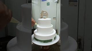 anniversary cake design cake viralvideo weddingcakedesign cakedesign [upl. by Kaela]