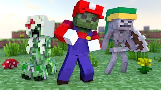 Minecraft Escola Monstro 44  Roupas Diferentes dos MONSTROS  Monster School [upl. by Armitage479]