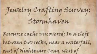 Stormhaven Jewelry Survey [upl. by Gothart]