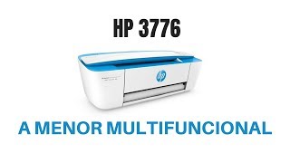 HP 3776  PORQUE VOCÊ DEVE TER ESSA MULTIFUNCIONAL WIFI [upl. by Milak358]