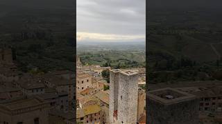 Tuscan Skyscrapers Atop San Gimignano’s Torre Grossa Italy tuscany [upl. by Giuliana]