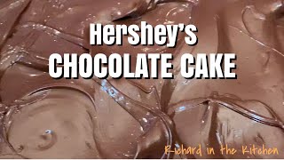 HERSHEY’S COCOA CHOCOLATE CAKE [upl. by Annasiul]