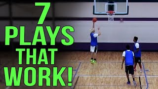 7 Proven Basketball Plays to SCORE Against ANY MantoMan Defense [upl. by Godred322]