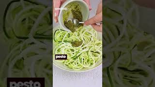 Zucchini spaghetti a light and quick recipe [upl. by Edholm]