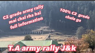 TA Army rally JampK  Full information  Bhaderwah Chinta Doda  TA Army rally ⚔️ [upl. by Chloette]