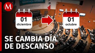 Senado declara el 1 de octubre de cada seis años como día festivo por toma de protesta presidencial [upl. by Marcia]