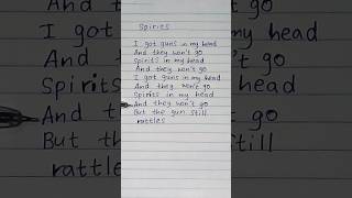 Spirits lyrics Song by The Strumbellas song lyrics [upl. by Cardew]