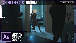 After Effects Tutorial Gun Effects with Muzzle Flashes [upl. by Auohc859]