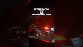 Single Turbo 350Z vs Twin Turbo Mustang Coyote [upl. by Ryhpez283]