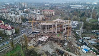 Liman V Garden Residence  Napredak radova  Decembar 2024 [upl. by Nnylak]