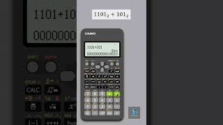 How to Solve Binary Base Question  Casio fx991ES Calculator  Addition  Subtraction  ExamTips [upl. by Relyt]