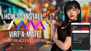 FREE CREATOR ACCESS How to install VirtaMate for FREE [upl. by Dasya178]