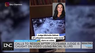 Calls Arise for Louisiana Judge Who Used Racial Slurs To Resign [upl. by Hannala304]