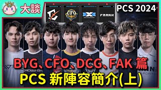 【魚丸大談】Karsa 睽違七年回歸！CFO 想組全台班宇宙戰艦？BYG 大換血迎回太子！DCG 選手太超值了吧！FAK 不再堅持全港班！PCS 2024 春季賽簡介（上）PCS2024 [upl. by Adidnere]