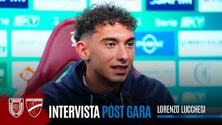 INTERVISTA  Lucchesi post ReggianaFrosinone [upl. by Annavaj]