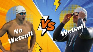 Which is Faster Overall Wetsuit or No Wetsuit [upl. by Hadden650]