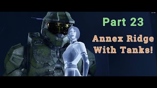 Annex Ridge  FireFight  Halo Infinite  Campaign  Gameplay Walkthrough  Part 23 [upl. by Oler]