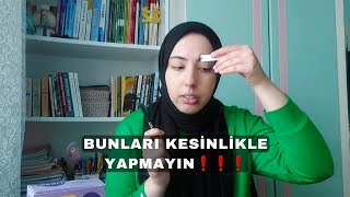 TÜY SARARTICI KREM İLE KAŞ RENGİ AÇMAK🙆🏻‍♀️ BUNLARI SAKIN YAPMAYIN❌ [upl. by Rattan]