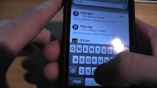 Lapplication iVibrate sur votre iPhone Jailbreaké [upl. by Eeldarb659]