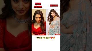 Trisha Krishnan ❤️ vs Sreeleela 🔥 Who Is The Best🤔 shorts trisha sreeleela best [upl. by Marsh]