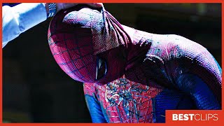 Unmasking SpiderMan Scene  The Amazing SpiderMan 2012 Movie CLIP 4K [upl. by Ytte]