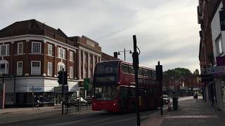 London Bus Route 418 at Epsom  Quality Line RATP Group ADL E400 Euro 4 Voith  SK07DZB  ADE40294 [upl. by Day]