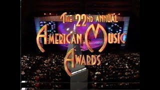 The 22nd Annual American Music Awards  Part 1 of 2  January 30 1995 [upl. by Ennaesor]