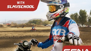 Sena Takes on Motocross with SLMX School [upl. by Cairns]