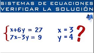 Sistemas de ecuaciones lineales 2×2 por eliminación  Ej 1 [upl. by Haerdna51]