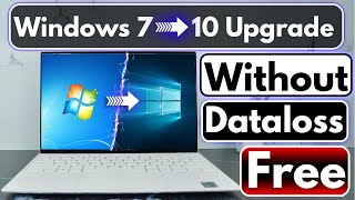 windows 7 to windows 10 free upgrade Without Data Loss [upl. by Venator847]