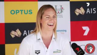 Emily Seebohm 2017 Trials Pre Meet Interview [upl. by Tezil]