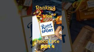 Ranking Ritter Sport Chocolate part 4 Chocolate ranking dessert [upl. by Esojnauj133]