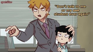 Master Reigen protects Mob Mob Psycho 100 Comic [upl. by Ettenirt]