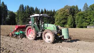 Winterweizen säen mit Turiel Dammsystem und Fendt 307Ci  Demeter Weizen anbauen [upl. by Woodcock]