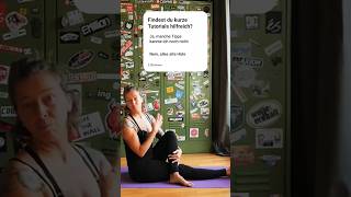 ✅ Mini Tutorial Drehsitz yogashorts yogalehrerin yogatipps yoga asana gesundheit [upl. by Llehsar426]