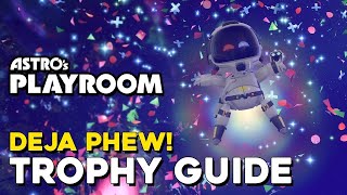 ASTROs PLAYROOM 🔵NEW UPDATE🔵 Deja Phew Trophy Guide 🏆PS5 [upl. by Taffy474]