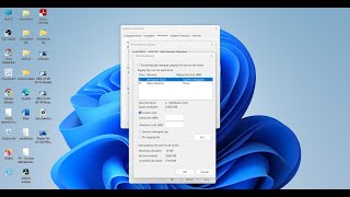 Paging File size for 8GB 16GB 4GB 32GB RAM on Windows 11 computer [upl. by Ulyram110]