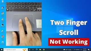 Fixed  Two Finger Scroll Not Working on Windows 10 [upl. by Essenaj]