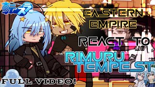 Eastern Empire React To Rimuru Tempest    FULL EPISODE  Made By ITZMAEツ [upl. by Anaz]