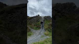 Antur Stiniog Black Rock Drop amp Field Jumps mtb downhill [upl. by Eanel238]