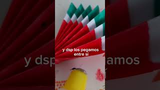 Abanico casero tutorialshortvideo diy draw with Jaz [upl. by Odetta115]