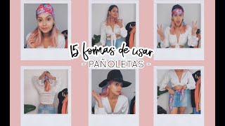 15 formas de usar PAÃ‘OLETAS 1MinConLaGalarza [upl. by Eenyaj]