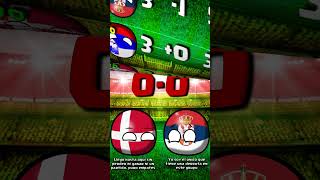 DINAMARCA en la EUROCOPA 2024 countryball [upl. by Tumer189]