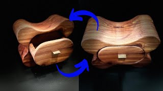 How to make a beautiful bandsaw box using scrap woods [upl. by Orsa170]