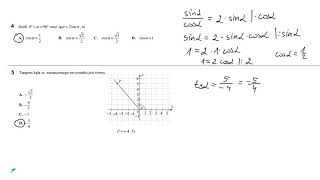 Funkcje trygonometryczne  zadania maturalne [upl. by Idolem]