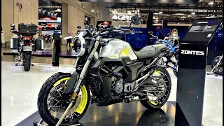 10 New Zontes Motorcycles For 2022 [upl. by Annavoeg]