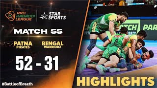 Devanks PatnaPirates win against BengalWarriorz  ProKabaddionStar [upl. by Drannel]