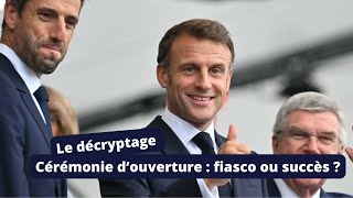 Cérémonie douverture  fiasco ou succès [upl. by Luana]