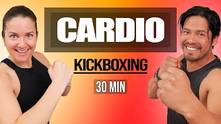 Cardio Kickboxing para Quemar Grasa 🥊🔥💪🏻 30 minutos 🙌 [upl. by Gladys777]